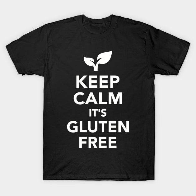 Keep calm it's gluten free T-Shirt by Designzz